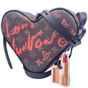 Louis Vuitton Shoulder Bag Sac Coeur Fall Love Monogram Valentine Not MK